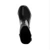 Women Rain Boots Lightweight Waterproof Fashion Booties - High Calf Black (size 6 adults) view 4