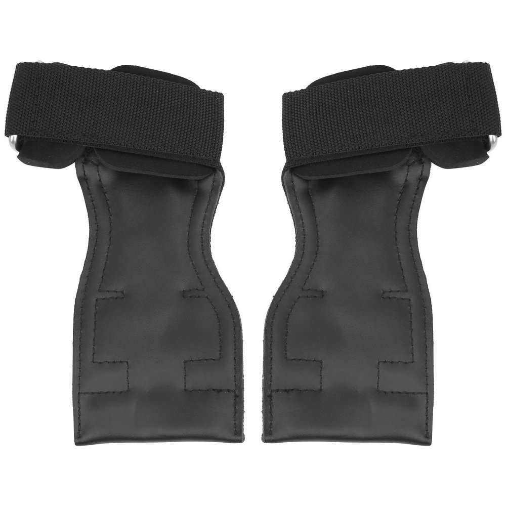 ChengyuWei Premium Artificial Cattlehide Training Gloves for Pull ups and Dumbbells with Hand and Wrist Guards, Ideal for Weight Lifting and Fitness Exercises, Features Non slip