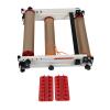 Bike Rollers for Mountain Road Bicycles Cycling Riding Platform, Indoor Fitness Equipment with Symmetrical Conical Bearings, Variable Front Wheel Bracket, Anti slip view 1