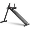 XMARK Adjustable Decline Abdominal Sit-up Bench, 12 Resistance Levels (Black) view 1