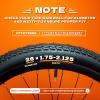 2 Pack Heavy Duty 26x1.75/1.95/2.125 Strong Airtightness, Puncture Resistant Butyl Rubber Inner Tube with 32mm Schrader Valve for BMX, MTB, Road Bike, Commuter Bike view 2