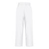 JOFOW Palazzo Pants Women Linen Cargo Pants Women Linen Pants for Women 2024 Linen Pants Women Straight Leg (White-B,5X-Large) view 3