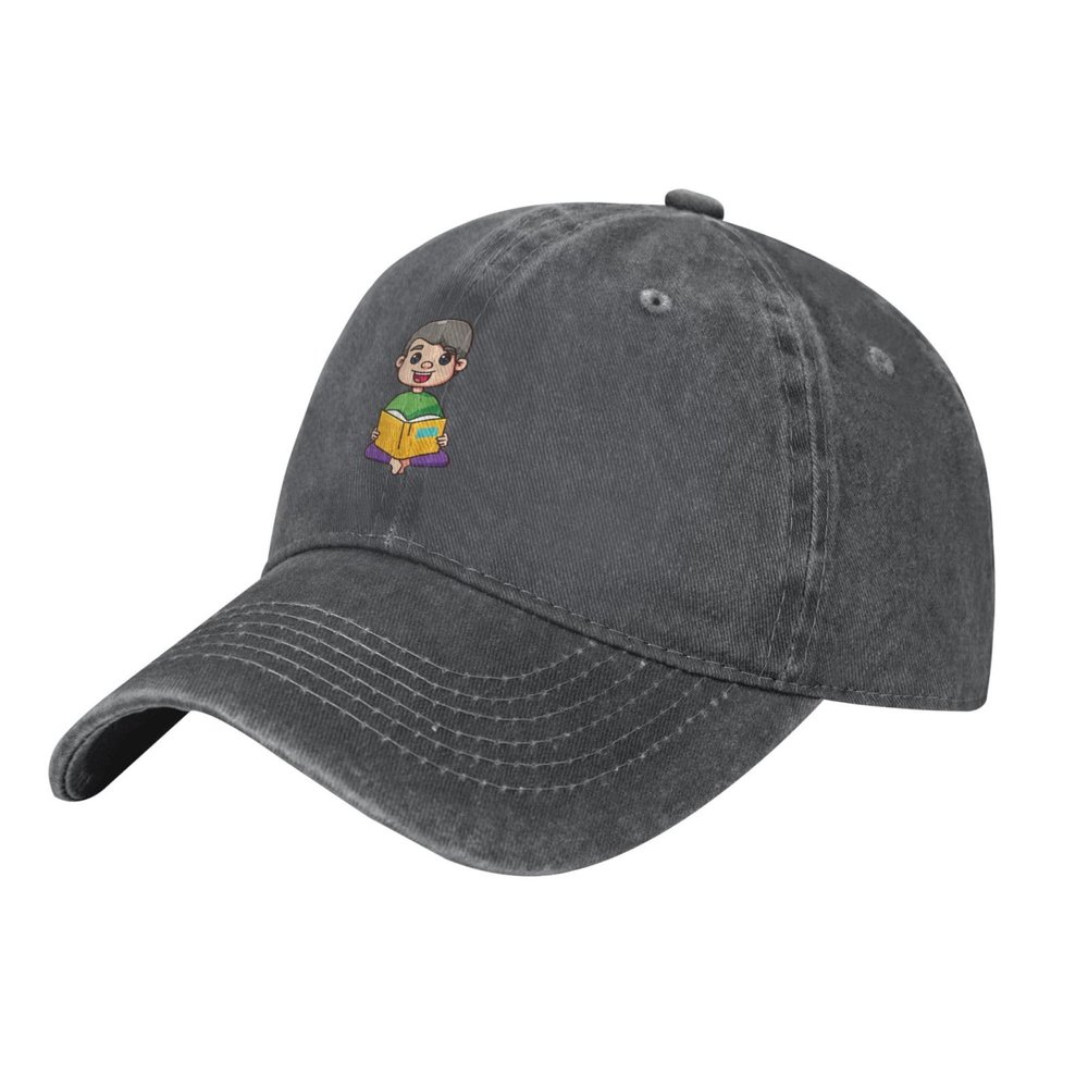 Children s Reading Cartoons Baseball Cap Women Men Hat Vintage Trucker Sun Hat Dad Cowboy Hats Deep Heather