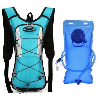 Lake Blue Hydration Packs Trail Running Backpack Ultra Lightweight Hydration Vest with 2L Water Bladder for Bicycle Marathon Hiking Bicycle Bags Water Bag Portable Road Cycling Sport Climbing Pouch