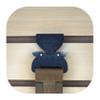 Hammy3DPrints Cobra Buckle Belt Mount - Gridwall | Gear Holder Storage Rack (Dakota with Metal Track Insert, Skinny) view 1