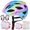 EllaSeek Kids Helmet 3-8 Adjustable Toddler Helmets with Kids Knee Pads and Elbow Pads Set for Cycling, Scooters, Skateboarding, Skating view 1