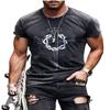 MARSVOVO Christian Shirts for Men Active Comfortable Lightweight Crewneck Short Sleeve Mens Shirts Summer Stylish Dating Church Summer Shirts Style11 Size M view 1