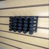 Hammy3DPrints Shotgun Shell Mount 12 Ga / 20 Ga / 410 - Gridwall | Gear Holder Storage Rack (Dakota with Metal Track Insert, 12 Ga - 15 Shells) view 3
