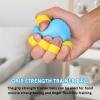 Toddmomy 2pcs Grip Strength Trainers Function for Hand and Finger Strengthening Non- Texture for Comfortable Use for Daily Activities and Sports view 3