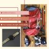 Grosun 1.5 inch Patterned Nylon Webbing Belt Webbing Straps Purse Straps Backpack Straps Nylon Belt for Seatbelt, Bags, Backpacks, Luggage (SSS, 10 Yards) view 4