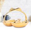 flexman Jewelry Dish Tray, Fadeless Decorative Swan Zinc Alloy Bracelets Earrings Trays, Jewelry Organizer for Table Decoration, Housewarming Souvenirs view 3