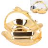 flexman Jewelry Dish Tray, Fadeless Decorative Swan Zinc Alloy Bracelets Earrings Trays, Jewelry Organizer for Table Decoration, Housewarming Souvenirs view 4
