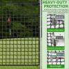 AKOZLIN Heavy Duty Sports Netting - 10x10ft Hitting Net for Golf,Softball,Baseball 1" Square Mesh view 3
