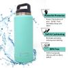 One MissionX Protective Silicone Boot for YETI 46oz 36oz 26oz 18/12oz, Owala 32oz 24oz Bottles & Yonder Water Bottles, Anti-Slip Bottom Sleeve Cover, BPA Free (Nordic Blue, Fits 64 oz) view 4