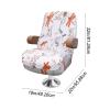 HSOKEW 2Pcs Pontoon Boat Seat Cover, Microfiber Universal Fit Pontoon Boat Seat Protector, Quick-Dry, Dragonfly, Flower Design Cover Also for Computer Chair, Office Chair, Single Sofa view 2