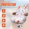 HSOKEW 2Pcs Pontoon Boat Seat Cover, Microfiber Universal Fit Pontoon Boat Seat Protector, Quick-Dry, Dragonfly, Flower Design Cover Also for Computer Chair, Office Chair, Single Sofa view 3