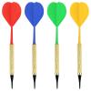 Accmor 20 Pack Soft Tip Darts, Bar Dart, Plastic Tip Darts Set, Attach Extra 100 Black 2BA Replacement Tips, Soft Tip Darts for Electronic/Plastic Dartboard view 2