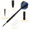 Accmor Metal Tip Darts, Steel Tip Darts, Professional Metal Darts, Darts Metal Tip Set, Metal Darts for Dartboard,24 pcs  view 3