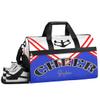 Blue Cheerleading-Bag for Women Custom Cheer-Dance-Bag for Girls Big Gym-Bag Sports Duffel-Bag Cheer Women Carry on Tote Bags view 1