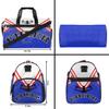Blue Cheerleading-Bag for Women Custom Cheer-Dance-Bag for Girls Big Gym-Bag Sports Duffel-Bag Cheer Women Carry on Tote Bags view 3