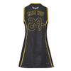 24 Womens Legend Basketball Shirt,Miss You Snakeskin Hip Hop Sport Sleeveless Dress Black Size M view 3