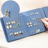 Generic Earring Organizer Book Design Earring Holder Travel Earring Storage Case Tray Holder,Capable to Hold 42 Pairs (Blue), RXZER459 view 3