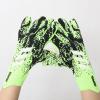 HISTARSTORE5 Soccer Goalkeeper Gloves Goalie Training Gloves Strong Grip Anti-Slip and Breathable for Adults and Children (Green,7) view 2