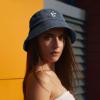 1984 INGSOC Bucket Hat for Women Men Washed Cotton Fishman Hat Summer Beach Cap Navy Blue view 3