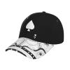 Ace of Spades Poker Hat Adjustable Baseball Cap for Men Women Dad Hat Black