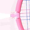 BWANGIAO Kids Badminton, Set of 2 Rackets with Carrying Bag for Boys Girls, Lightweight Children Badminton Racquets for Starter view 3