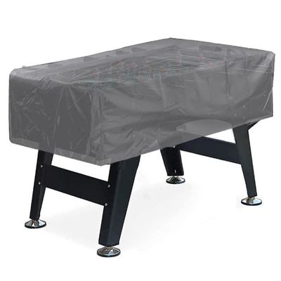 SOUUXIU Waterproof Foosball Table Cover Folding 210D/420D Dustproof with Adjustable Strap 63x45.3x19.7'', Rectangular Furniture Protection Case Durable Billiard Soccer Table Cover