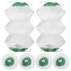 BESPORTBLE 6pcs Gas Lantern Mantles Mesh for Enhanced Brightness Easy Installation for Camping and Emergency Use Uniform Light Dispersion view 1