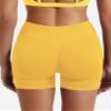 YEOREO Boost Women Workout Gym Impact Shorts Yellow view 2
