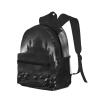 WURTON Black And White Skulls 1 Print Backpacks Casual Work,Travel,Outdoor Activities Fashionable Bag Unisex Daypacks view 2