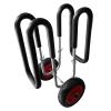 SOUUXIU Stand-up Paddle Board Transport Cart Aluminum with Fixing Bracket+2 Wheels Stable Labor-Saving Surf Board Carrier Universal for Surfboards Kayaks Canoes Longboard view 3