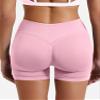 YEOREO SoftHue Women Workout Gym Impact Shorts Scrunch Butt Lifting 2.5"/3.6"/4.5"/6" Shorts Pink M view 2