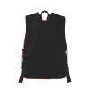 WURTON Denmark Danish Flag Print Backpacks Casual Work,Travel,Outdoor Activities Fashionable Bag Unisex Daypacks, Black view 3