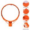 Basketball Rim,Thickened Steel Plate Basketball Hoop with Net, Wall Door Mounted Basketball Hoop,Indoor and Outdoor Hanging Basketball Hoop,Wall Mount Replacement view 3