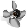 YOUNG PROPS 13 x 19 Stainless Steel Outboard Boat Propeller for Yamaha Engines 50 70 75 80 90 100 115 125 130HP 13 x19 Prop Hub Kits Included 15 Tooth RH view 1