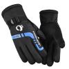BKEKM Gloves Men's Warm Gloves Cold Weather Gloves Non-slip Winter Gloves Cold Thickened Cycling Gloves Cotton Gloves 1 Pair Comfortable view 1