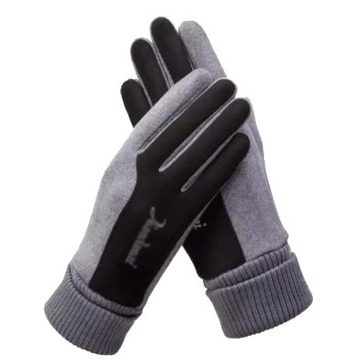 BKEKM Gloves Men's and Women's Warm Gloves Couple Gloves Winter Riding Warm Padded Touch Screen Cycling Gloves Outdoor Cold Weather Gloves Comfortable