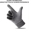 BKEKM Gloves Men's and Women's Warm Gloves Couple Gloves Winter Riding Warm Padded Touch Screen Cycling Gloves Outdoor Cold Weather Gloves Comfortable view 4