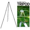 Tuimiyisou Campfire Tripod Camping Tripod Campfire Cooking Dutch Oven Tripod Folding Grill Stand Tripod Aluminium Alloy Stove Tripod for Dutch Ovens, Coffee Pots, Tea Pots, Black view 2