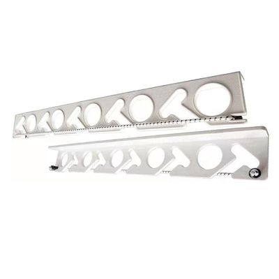 SASKATE 2Pcs 10 Hole Fishing Rod Racks, Fishing Pole Wall or Ceiling Storage Rack Holder, Display Stand Wall Mount for Garage Cabin Basement (1)