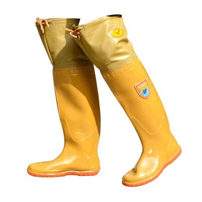 JCWGLY Waterproof Hip Waders Boots for Men Women Outdoor Wader Fishing Boots with Adjustable Straps Lightweight Flexible(8)