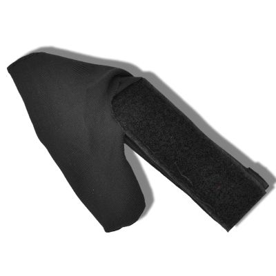 equlup Bowling Thumb Saver, Thumb Guard Protective Support Glove 11x3.2cm/4.3x1.3in Lightweight Bowling Thumb Sock for Bowling Thumb Accessory (Black)