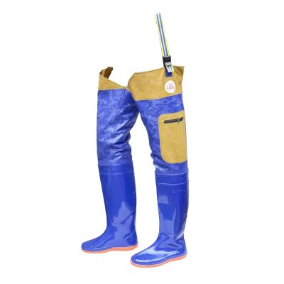 JCWGLY Men Women Hip Waders Fishing Boots Lightweight Flexible Hip Boots Waterproof Rain Boots for Wading Hunting Ponds(8.5)