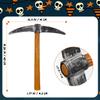 3pcs Props Foam Cosplay Safe Prop Fake Tool Halloween Costume Accessories Brown view 3