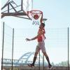 Basketball Rim, Wall Door Mounted Basketball Hoop, Thickened Steel Plate Basketball Hoop with Net Screws, Standard 18" Indoor Outdoor Hanging Hoop view 3