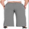 Lastshe Women's Plus Size Wide Leg Pants with Pockets High Waist Trousers for All Occasions,Black W Plaid,1X view 2